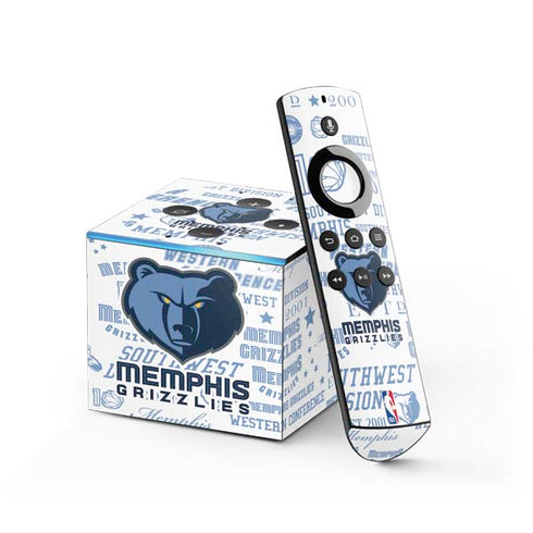 NBA Memphis Grizzlies Historic Blast Fire TV Cube Skin