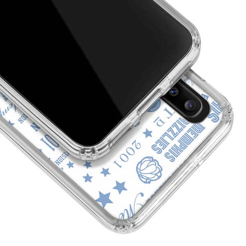 NBA Memphis Grizzlies Historic Blast Galaxy A30 Clear Case