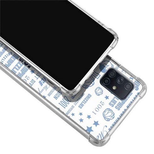 NBA Memphis Grizzlies Historic Blast Galaxy A51 5G Clear Case
