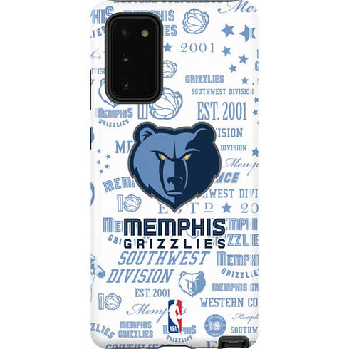NBA Memphis Grizzlies Historic Blast Galaxy Note20 5G Pro Case