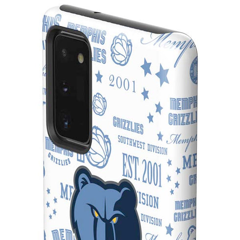 NBA Memphis Grizzlies Historic Blast Galaxy Note20 5G Pro Case