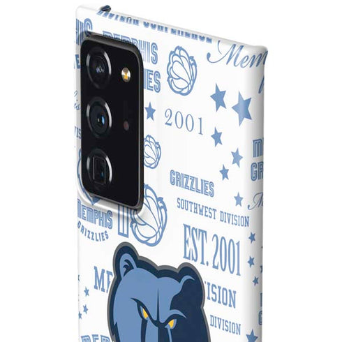NBA Memphis Grizzlies Historic Blast Galaxy Note20 Ultra 5G Lite Case