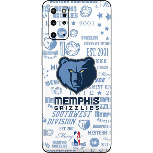 NBA Memphis Grizzlies Historic Blast Galaxy S20 Plus Skin