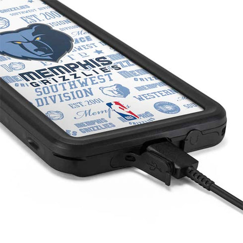 NBA Memphis Grizzlies Historic Blast Galaxy S20 Plus Waterproof Case