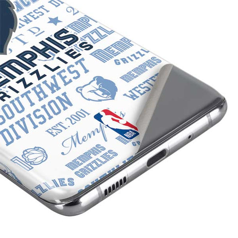 NBA Memphis Grizzlies Historic Blast Galaxy S20 Skin