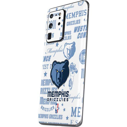 NBA Memphis Grizzlies Historic Blast Galaxy S20 Ultra 5G Skin