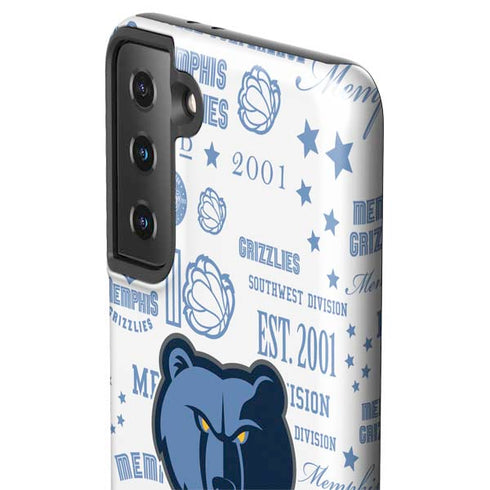 NBA Memphis Grizzlies Historic Blast Galaxy S21 FE Pro Case