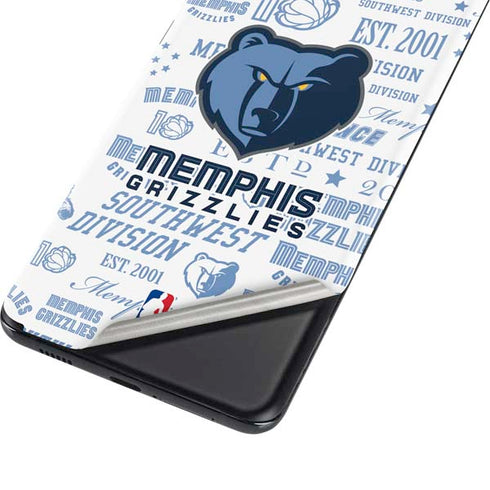 NBA Memphis Grizzlies Historic Blast Galaxy S21 Ultra 5G Skin