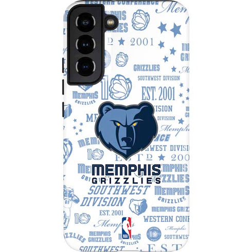 NBA Memphis Grizzlies Historic Blast Galaxy S22 Plus Pro Case