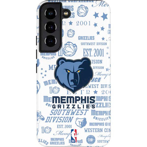 NBA Memphis Grizzlies Historic Blast Galaxy S22 Pro Case