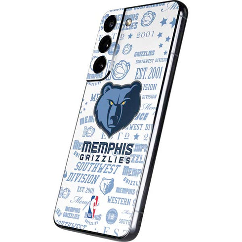 NBA Memphis Grizzlies Historic Blast Galaxy S22 Skin