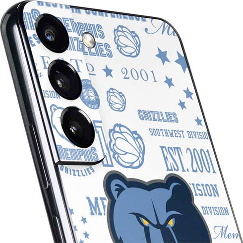 NBA Memphis Grizzlies Historic Blast Galaxy S22 Skin
