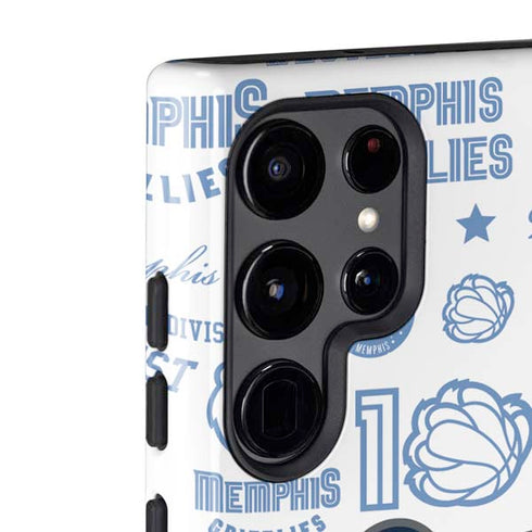 NBA Memphis Grizzlies Historic Blast Galaxy S22 Ultra Pro Case
