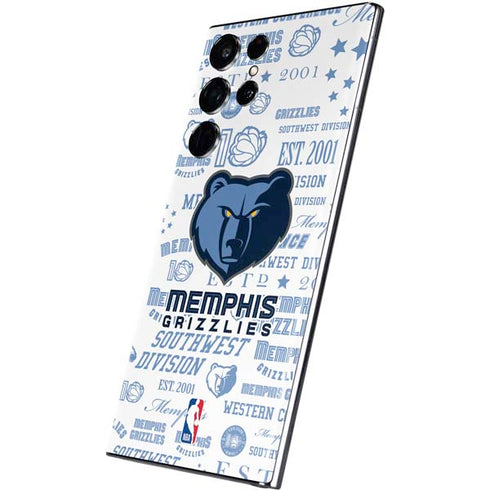 NBA Memphis Grizzlies Historic Blast Galaxy S22 Ultra Skin
