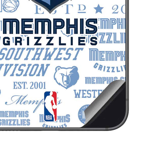 NBA Memphis Grizzlies Historic Blast Galaxy S23 FE Skin