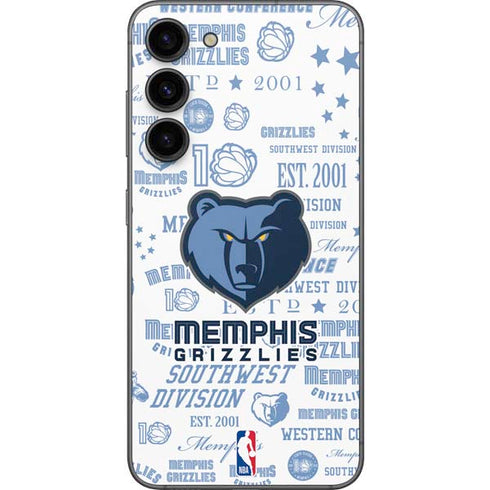 NBA Memphis Grizzlies Historic Blast Galaxy S23 Plus Skin