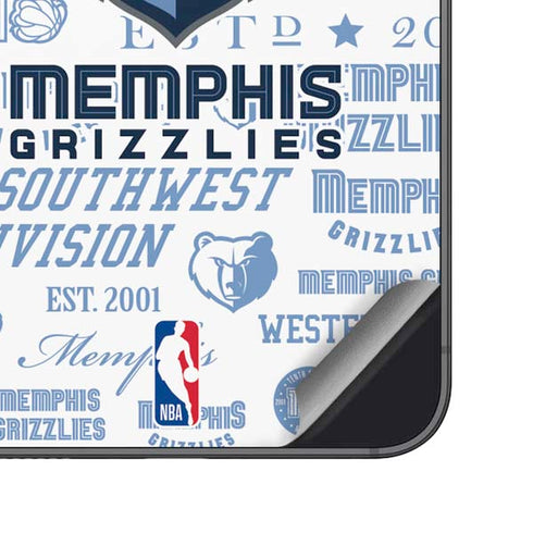NBA Memphis Grizzlies Historic Blast Galaxy S23 Skin