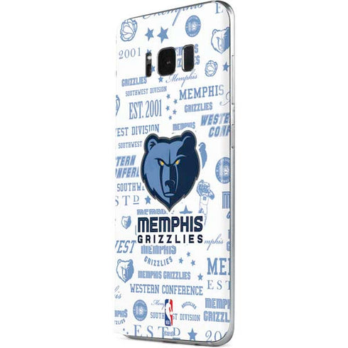 NBA Memphis Grizzlies Historic Blast Galaxy S8 Skin