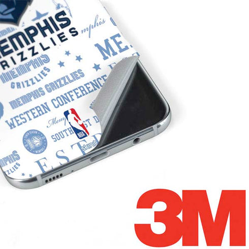NBA Memphis Grizzlies Historic Blast Galaxy S8 Skin
