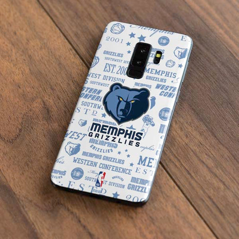 NBA Memphis Grizzlies Historic Blast Galaxy S9 Plus Skin