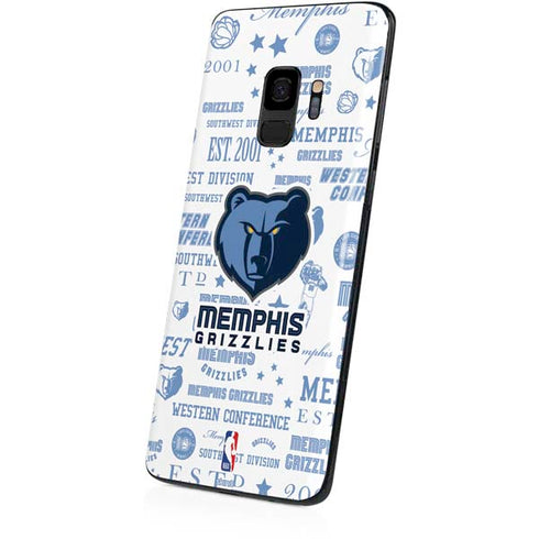NBA Memphis Grizzlies Historic Blast Galaxy S9 Skin