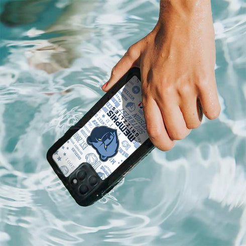 NBA Memphis Grizzlies Historic Blast iPhone 11 Pro Waterproof Case