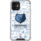 NBA Memphis Grizzlies Historic Blast iPhone 12 Clear Case