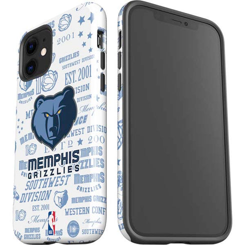 NBA Memphis Grizzlies Historic Blast iPhone 12 Impact Case