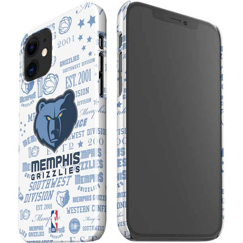 NBA Memphis Grizzlies Historic Blast iPhone 12 Mini Lite Case