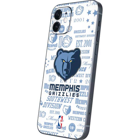 NBA Memphis Grizzlies Historic Blast iPhone 12 Mini Skin