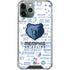 NBA Memphis Grizzlies Historic Blast iPhone 12 Pro Clear Case