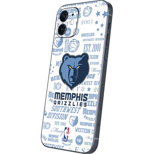 NBA Memphis Grizzlies Historic Blast iPhone 12 Skin