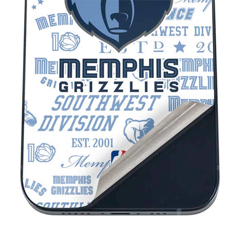NBA Memphis Grizzlies Historic Blast iPhone 12 Skin