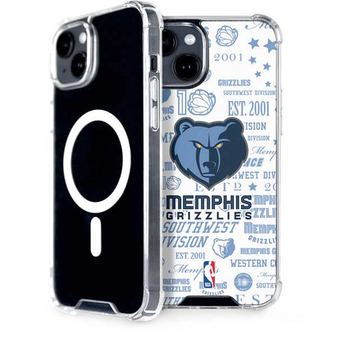 NBA Memphis Grizzlies Historic Blast iPhone 13 MagSafe Case