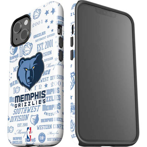 NBA Memphis Grizzlies Historic Blast iPhone 15 Plus Impact Case