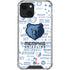 NBA Memphis Grizzlies Historic Blast iPhone 15 Plus Clear Case