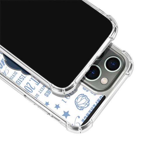 NBA Memphis Grizzlies Historic Blast iPhone 15 Pro Clear Case