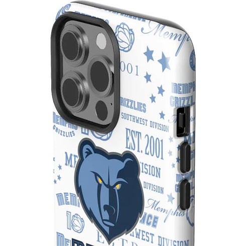 NBA Memphis Grizzlies Historic Blast iPhone 15 Pro Impact Case