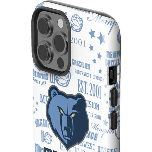 NBA Memphis Grizzlies Historic Blast iPhone 15 Pro Max Impact Case