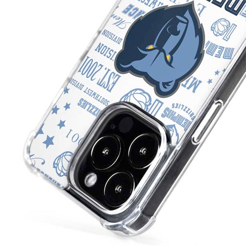 NBA Memphis Grizzlies Historic Blast iPhone 15 Pro Max MagSafe Case