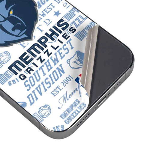 NBA Memphis Grizzlies Historic Blast iPhone 14 Pro Max Skin