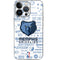 NBA Memphis Grizzlies Historic Blast iPhone 14 Pro Skin