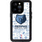 NBA Memphis Grizzlies Historic Blast iPhone 14 Pro Waterproof Case