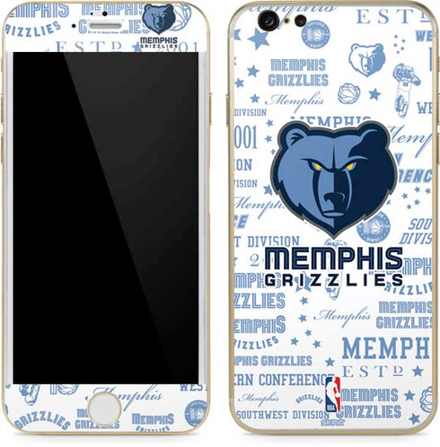 NBA Memphis Grizzlies Historic Blast iPhone 6/6s Skin