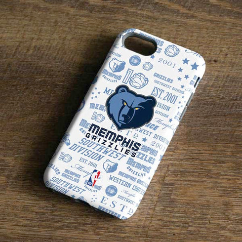 NBA Memphis Grizzlies Historic Blast iPhone 7 Pro Case