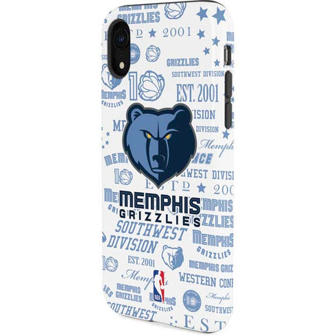 NBA Memphis Grizzlies Historic Blast iPhone XR Pro Case