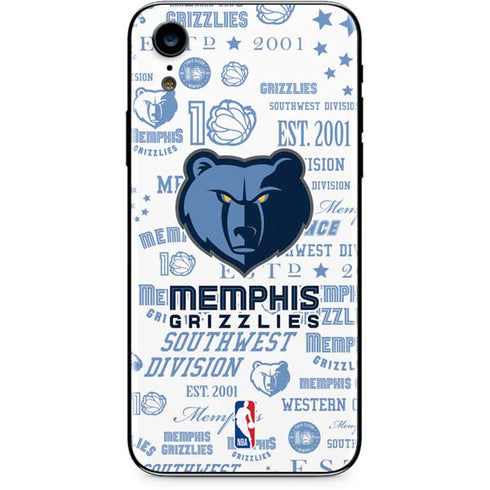 NBA Memphis Grizzlies Historic Blast iPhone XR Skin