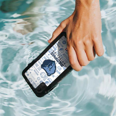 NBA Memphis Grizzlies Historic Blast iPhone XR Waterproof Case