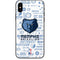NBA Memphis Grizzlies Historic Blast iPhone XS Max Skin
