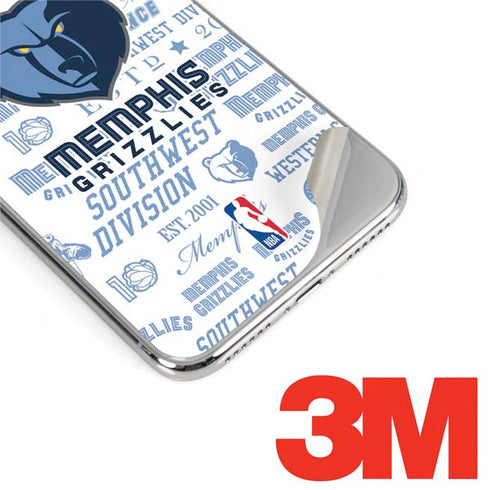 NBA Memphis Grizzlies Historic Blast iPhone XS Max Skin